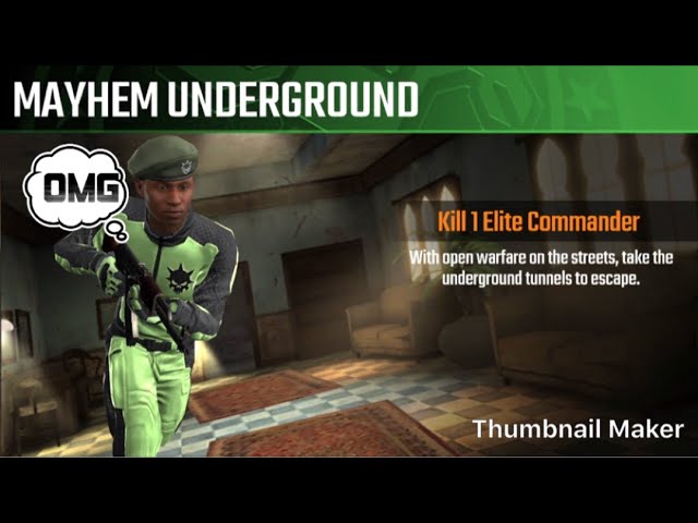 Mayhem Underground, Sniper strike special ops mission #3- Baghdad