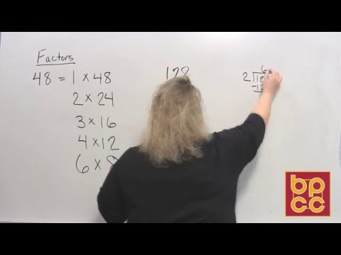 Math 097 Module 4.3 - Factors of Numbers