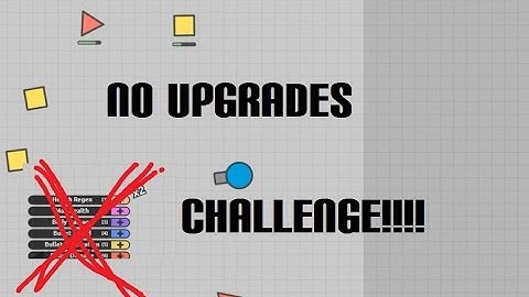 diep.io | NO UPGRADES CHALLENGE!!!!