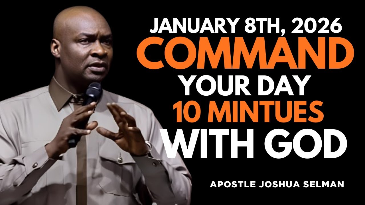 COMMAND YOUR DAY BEFORE THE DAY COMMANDS YOU | January 8th, 2026| Apostle Joshua Selman