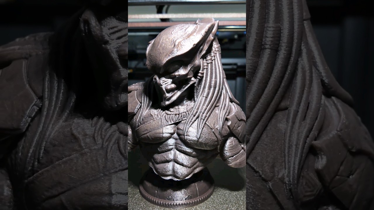 The Universe's Deadliest Hunter, Straight Out of My 3D Printer! Predator Joins MyCollection 