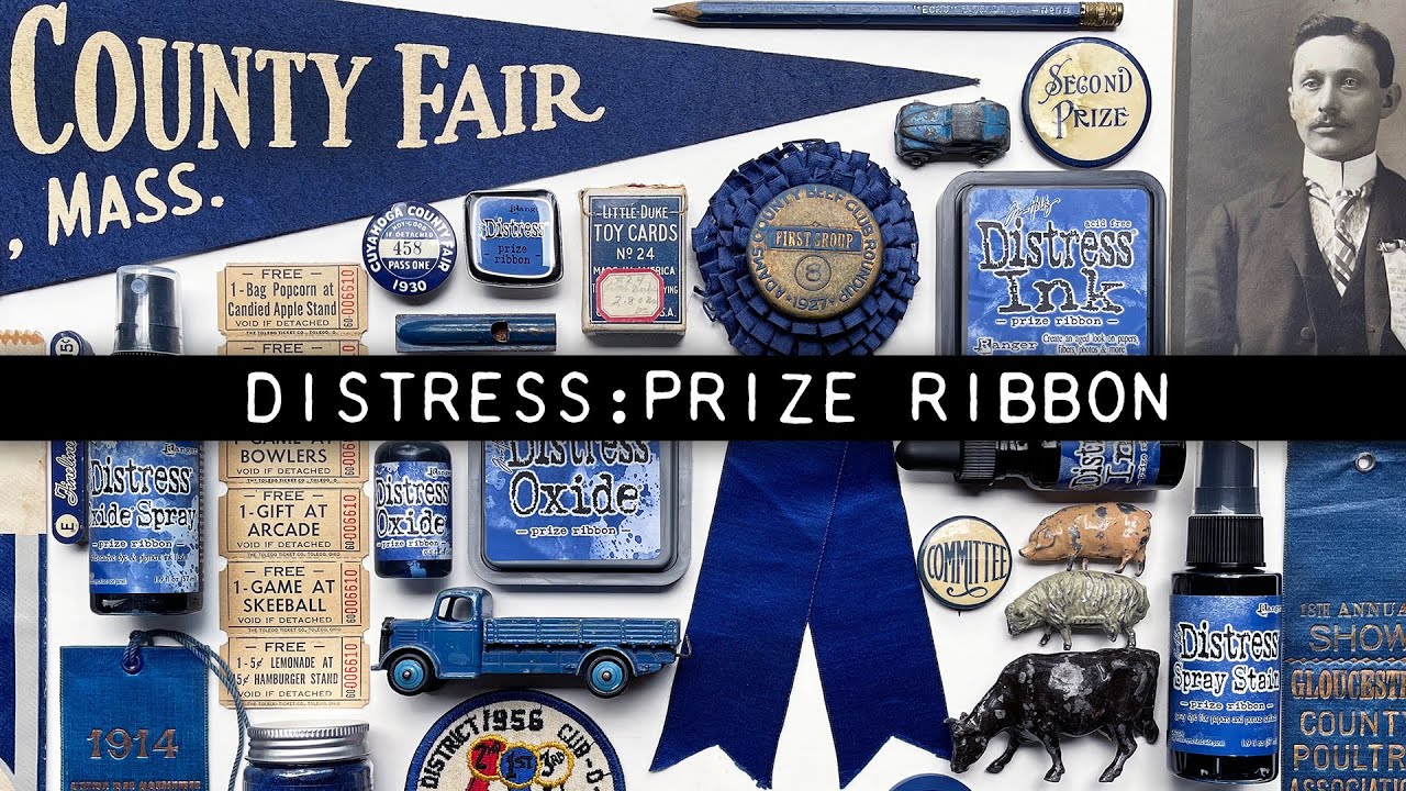 Tim Holtz Distress Prize Ribbon