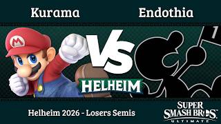 Helheim 2026: Kurama (Mario) vs. Endothia (Mr. Game and Watch) - Losers Semis