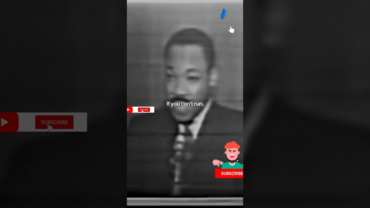 MLK's most inspirational speech before his death, listen to this every day 