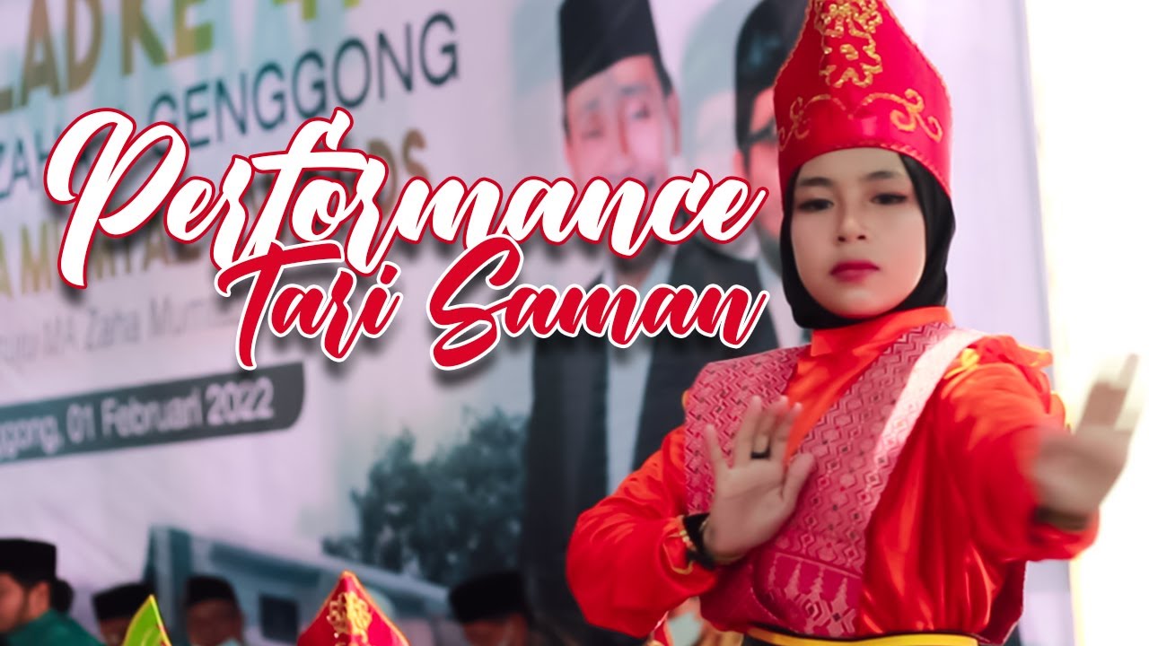 TARI SAMAN PERFORMANCE BY SANTRI MA ZAHA 1 GENGGONG