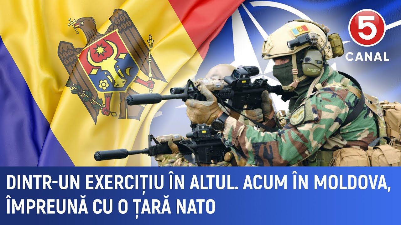Dintr-un exercițiu în altul. Acum în Moldova, împreună cu o țară Nato