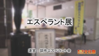 第66回調布市民文化祭　「エスペラント展」
