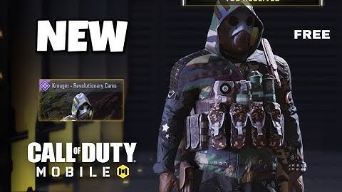 *NEW* Unlocking FREE Kreuger - Revolutionary Camo Skin on COD Mobile!!! | Milton37LiveCODM