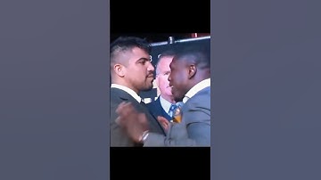 TRASH TALK ENDS WITH KNOCKOUT 😳🥊 #boxing #shorts