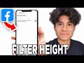 How To Filter By Height On Facebook Dating! - Tutorial