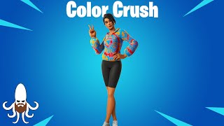 Color Crush - Skin Review & Gameplay - Fortnite screenshot 4