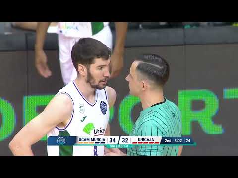 TC1: UCAM Murcia vs Unicaja - Blocking Foul - Basketball Champions League