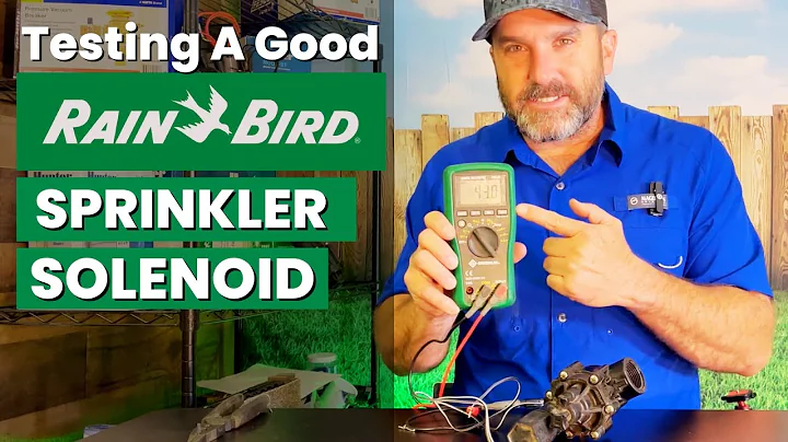 RAIN BIRD Sprinkler Solenoid Troubleshooting | Good Solenoid Resistant Test Numbers