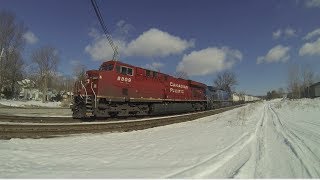CP 8809, CEFX 1035 pull train (CP 252)