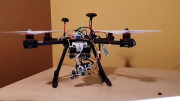 NXP drone accompanied by HAWK vision