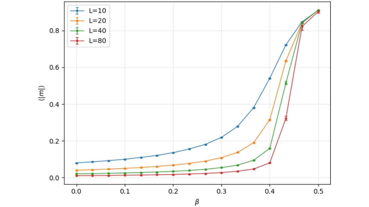 Ising Model and Metropolis Algorithm: A Glimpse into Statistical ...