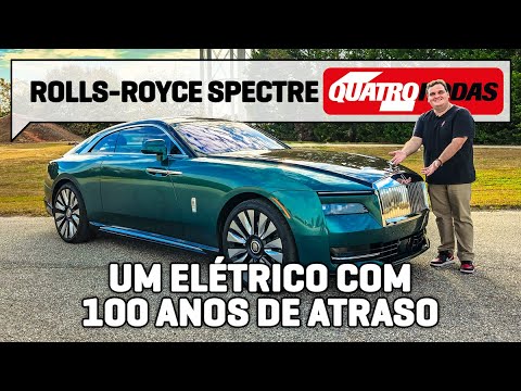 Rolls-Royce Spectre é um ELÉTRICO muito mais analógico do que parece