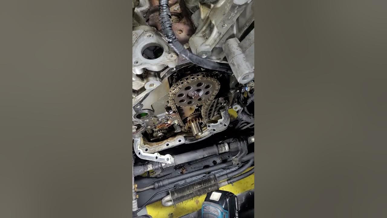 Ford 4.0 SOHC timing chains service IN CAR - YouTube