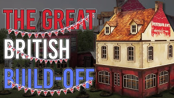 Pre-painted MDF terrain from Micro Art Studio