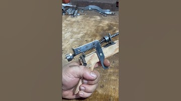 Handmade a simple trigger mechanism # Craft idea # DIY # Best Toy # New Model # Interested