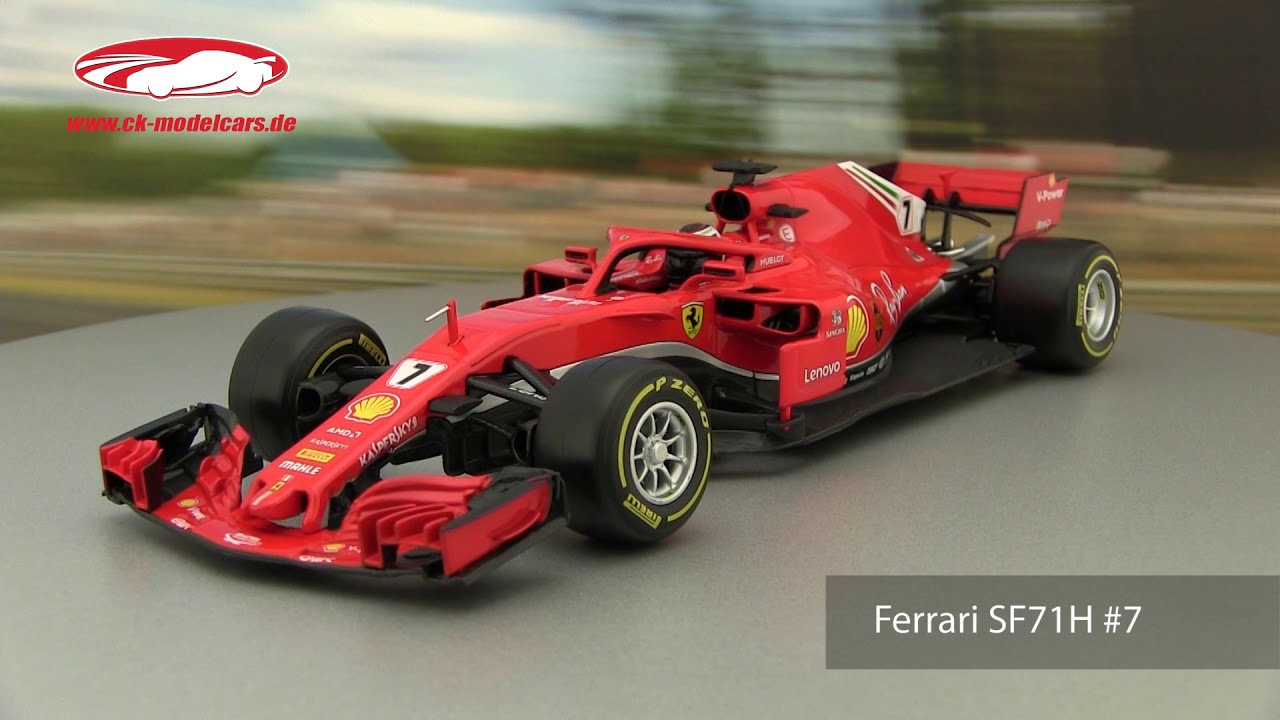 Formule 1 Ferrari SF71H - Sebastian Vettel - 1/18 Amalgam