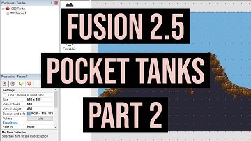 Fusion 2.5 | Tanks | Part 2: Add Gravity and Destroy Background