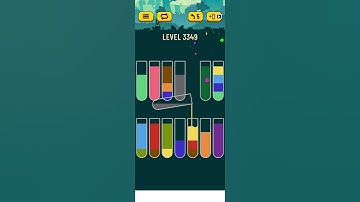 water sort puzzle - level 3349