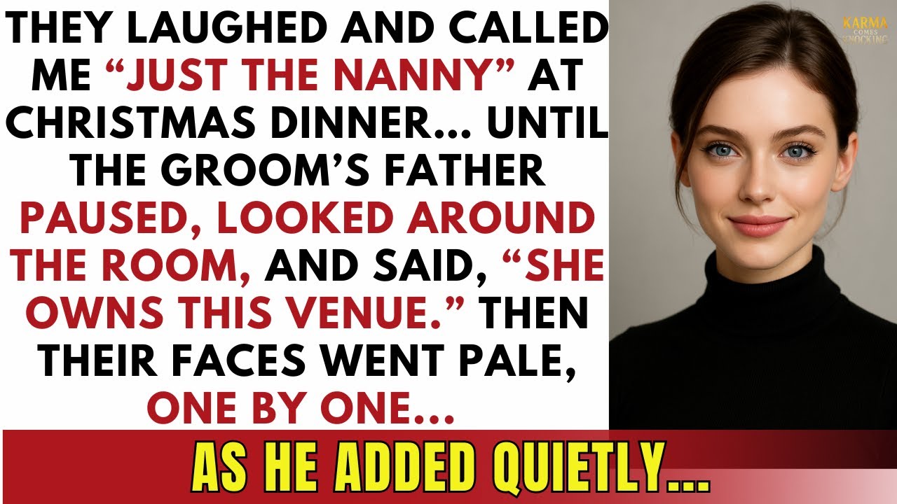 На рождественском ужине мне сказали, что я всего лишь няня, а потом отец жениха сказал: «Она хозя...