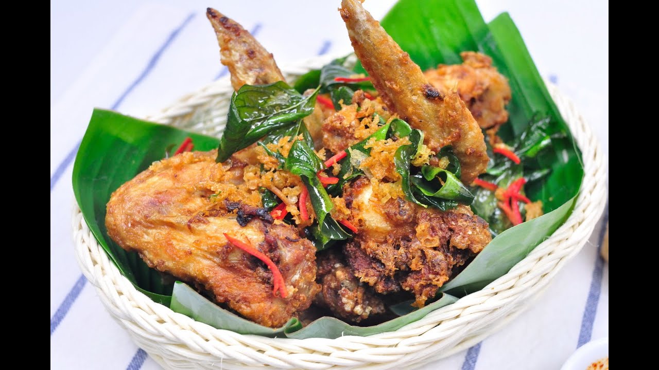 ปีกไก่ทอด