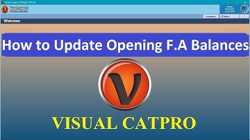 How to update Opening Financial Accounts Balances in New Year