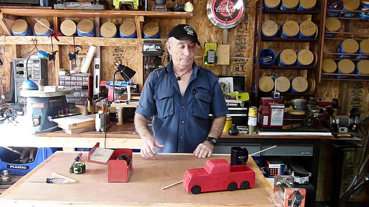how to make easy wooden toy wheels episode 27 - YouTube