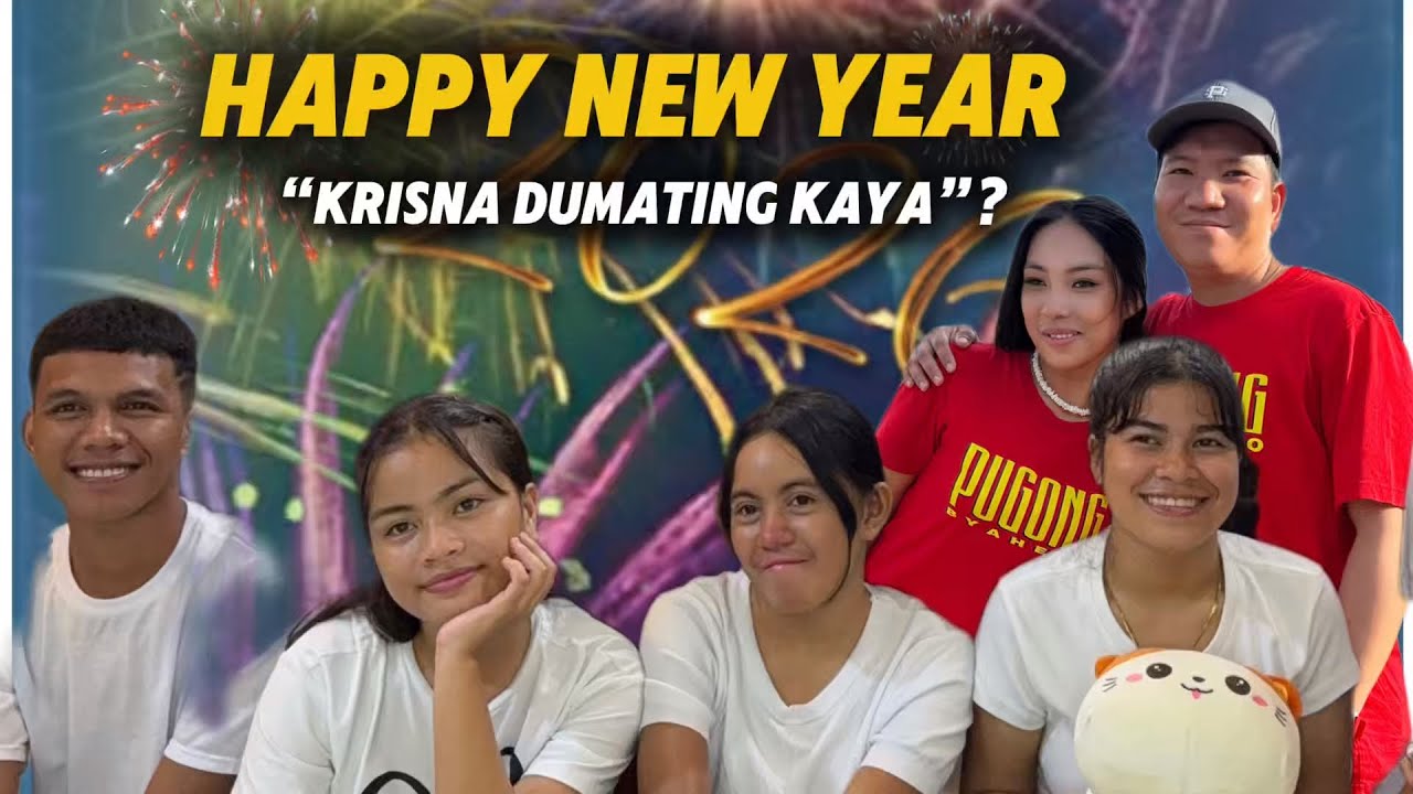 OUR SIMPLE NEW YEAR CELEBRATIONS |KRISNA DUMATING KAYA?