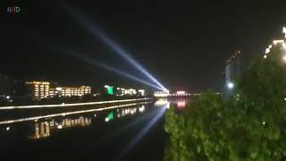 5000W Waterproof Rotating Outdoor Beam Sky Search Light For Entertainment Venues