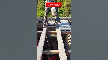 How to arrange #hollowblock #Ecoslab #construction #precast concrete ribs #shorts