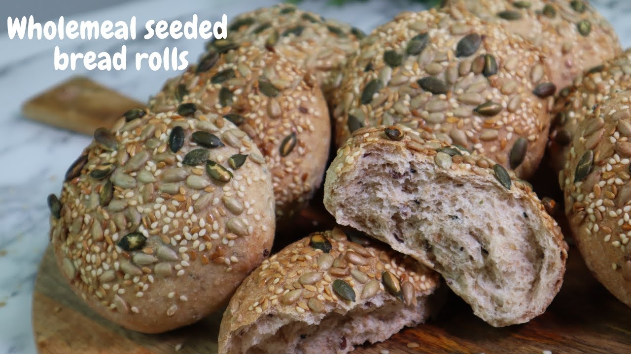 YOU WILL NEVER BUY BREAD AFTER MAKING THIS WHOLESEED BREAD ROLLS