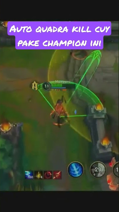 GG BANGET INI AUTO QUADRA KILL PAKE INI !! - League of legends wild rift #mawey