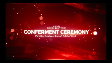 2019-2020 Philippine Quality Award Conferment Ceremony