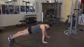Staggered Push-Up