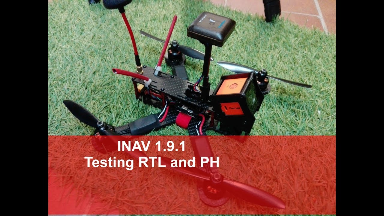 Inav testing PH and RTL