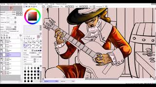 SpeedPaint  - Captain Morgan (Vita universe)