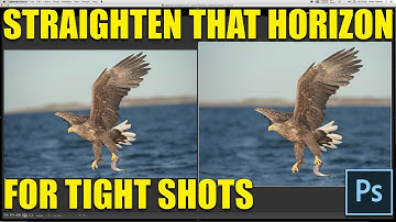 Straighten That Horizon Using Photoshop Content Aware Fill.