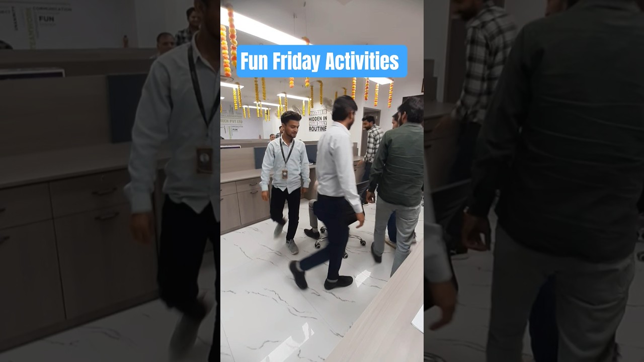 Fun Friday Activities in Office 