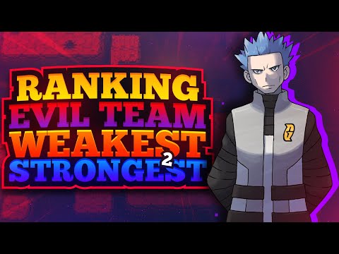 Ranking EVERY Evil Team Leader Weakest to Strongest