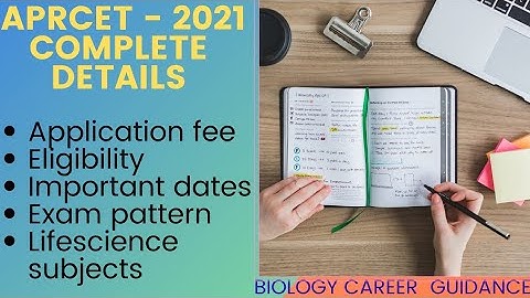 APRCET 2021 Exam details| Application| Eligibility| Dates| Exam Pattern| FAQ