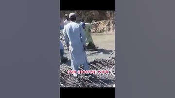 How to use a vibrator while puring concrete work in building