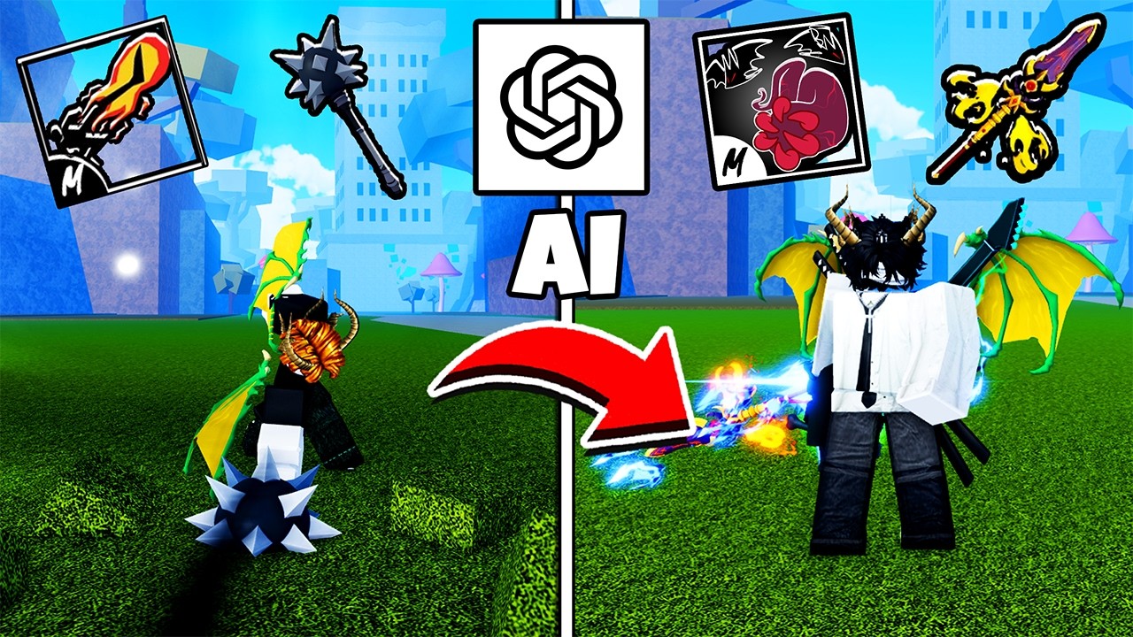 I Let AI Control My Blox Fruits Build and This Happened