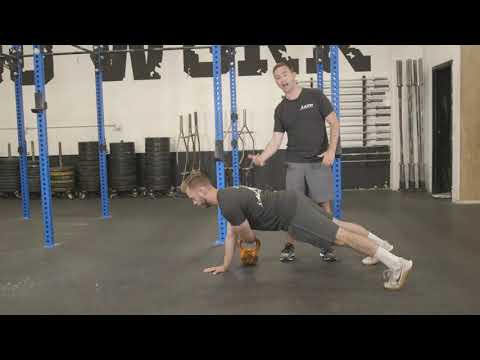 Push Up Plank KB Pullthrough