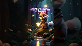 Luna the Little Fox and the Lost Star | Bedtime Story #shortvideo