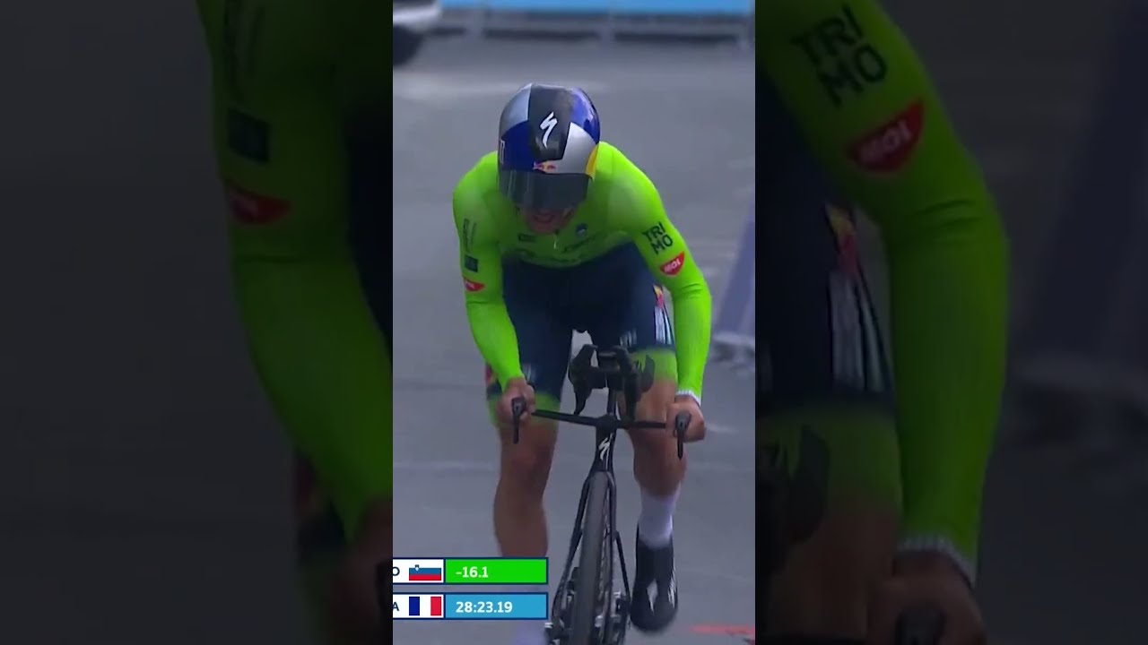 Primož Roglič is the European TT champion! 🔥