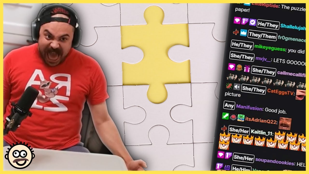Nandre Finally Finishes the puzzle